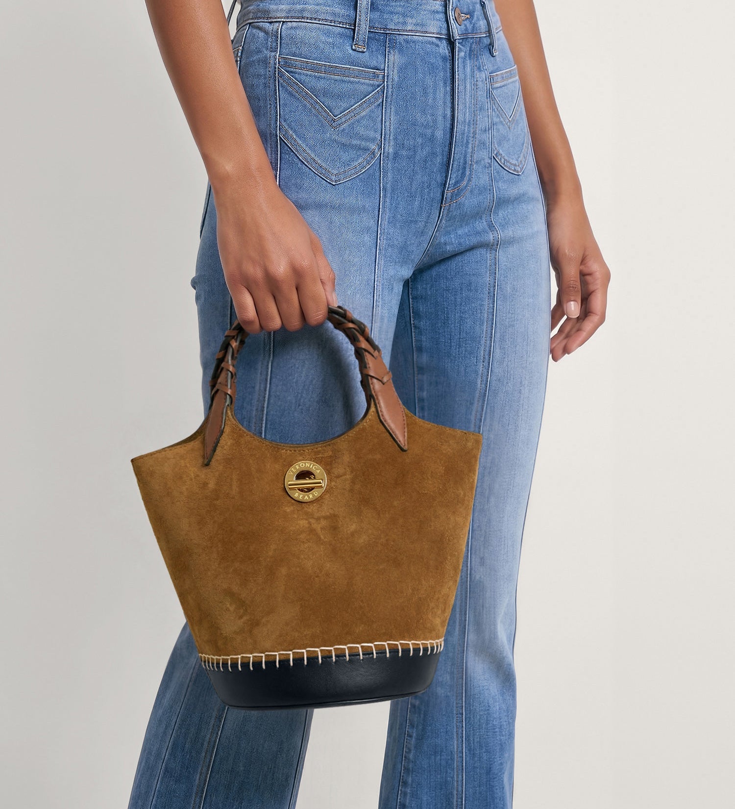 Veronica Beard - Suede Anchor Bag