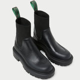 Loeffler Randall - Suri Black Leather Lug Boot