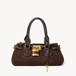 Paddington bag in suede leather