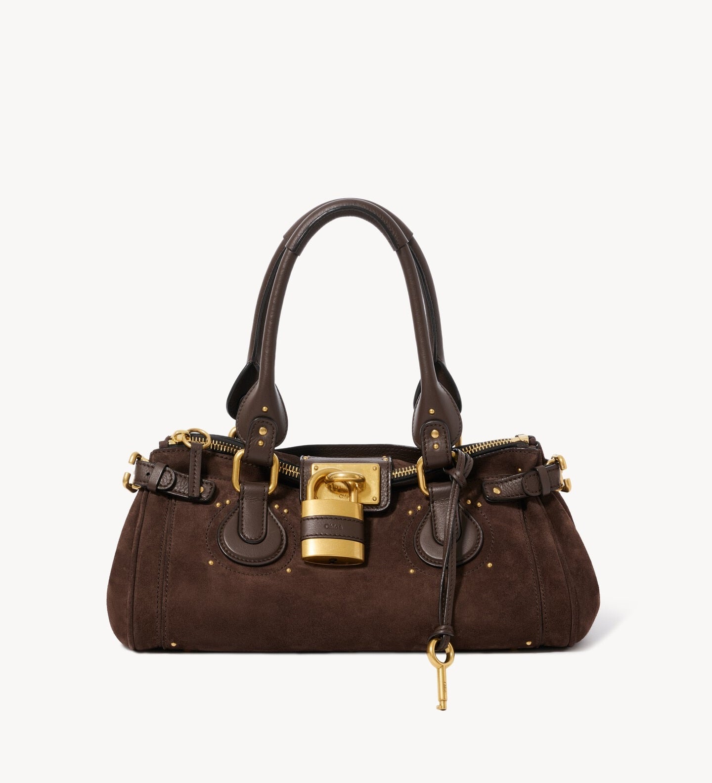 Paddington bag in suede leather