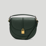 DeMellier - The Siena Saddle Dark Green Small Grain