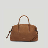 DeMellier - The Small Stockholm Deep Tan Suede And Deep Tan Smooth
