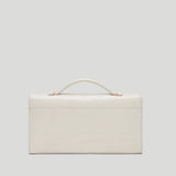 DeMellier - The Vancouver Clutch Chalk Croc Effect