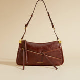 MANU ATELIER - Three Zipped Tobacco Brushed