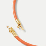 Veronica Beard - Tiger’s Eye Leather Cord Necklace