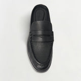 Simkhai - Dean Pebbled Leather Loafer Mule