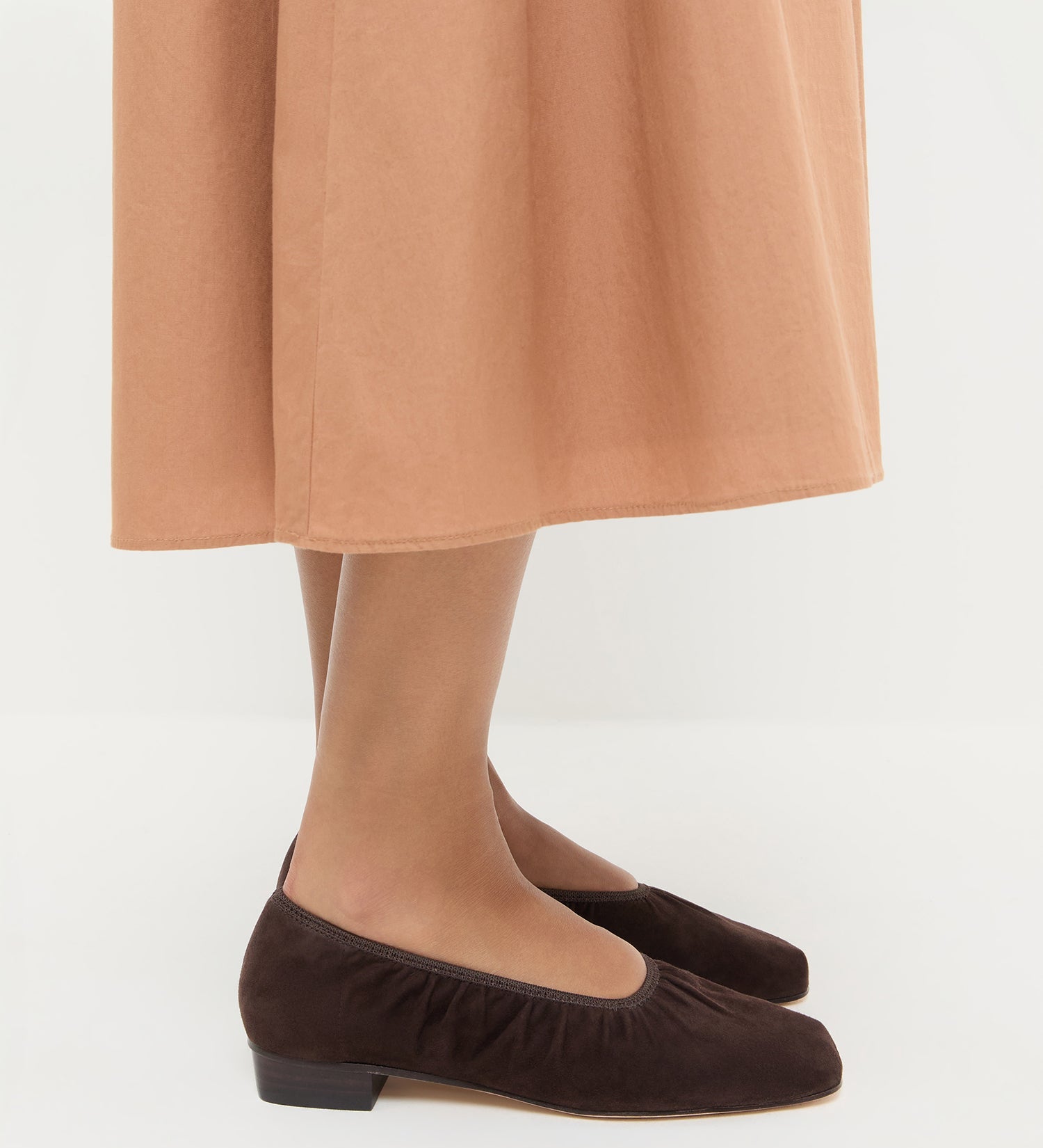 Loeffler Randall - Tove Brown Suede Ballet Flat