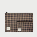Loeffler Randall - Tracy Brown/Black Check Pouch Set
