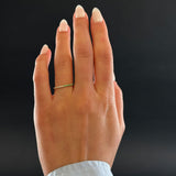 Kinn - Two In One Pavé Ring May Emerald