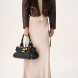 Chloé - Paddington bag in grained leather Black