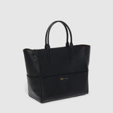Metier - Incognito Crossbody Cabas Smooth Calfskin Black