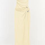Simkhai - Emma Draped Jersey Bustier Gown