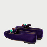 Loeffler Randall - Vale Jewel Velvet Loafer
