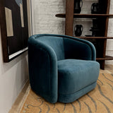 Lemieux Et Cie - Valence Chair in Vance Marine Velvet