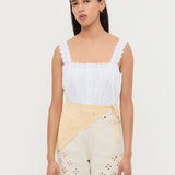 Loeffler Randall - Viv Butter Crochet Scarf