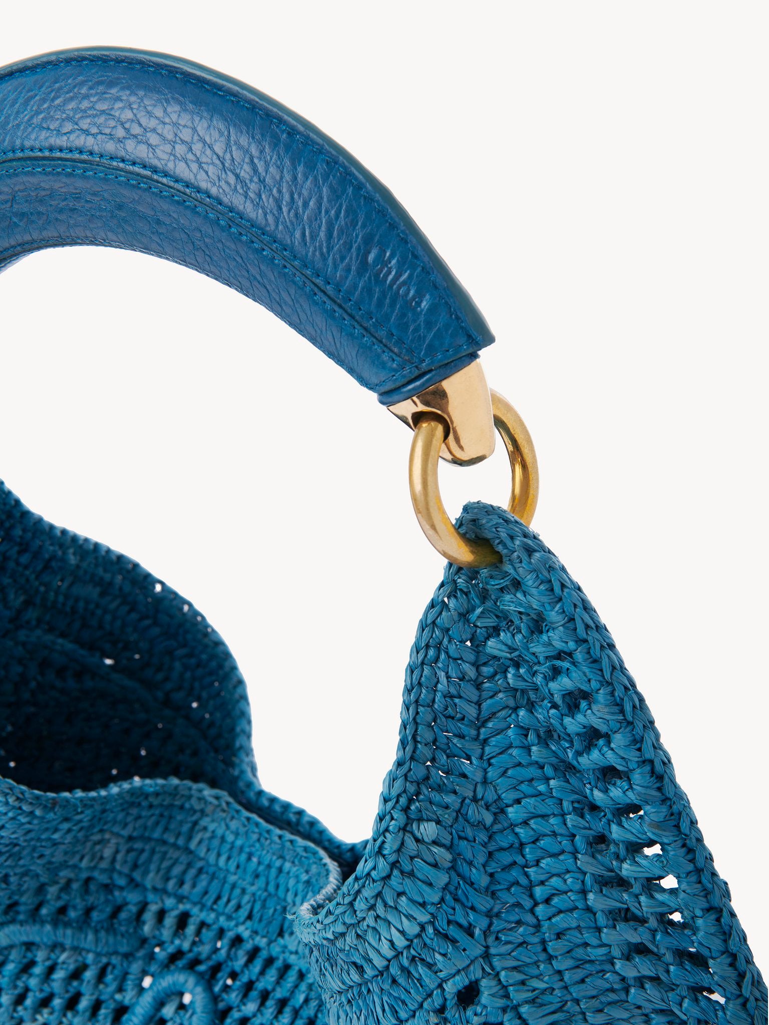 Chloé Chloé - Summer Banana hobo bag in raffia
