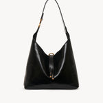Chloé Chloé - Small Marcie hobo bag in shiny leather