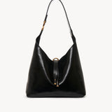 Chloé Chloé - Small Marcie hobo bag in shiny leather