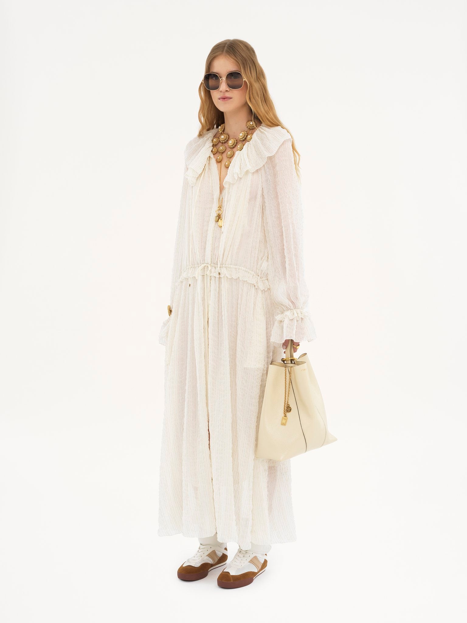 Chloé Chloé - Chloé Spin tote bag in grained leather