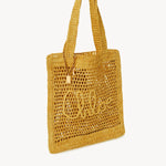 Chloé Chloé - Summer Banana tote bag in raffia