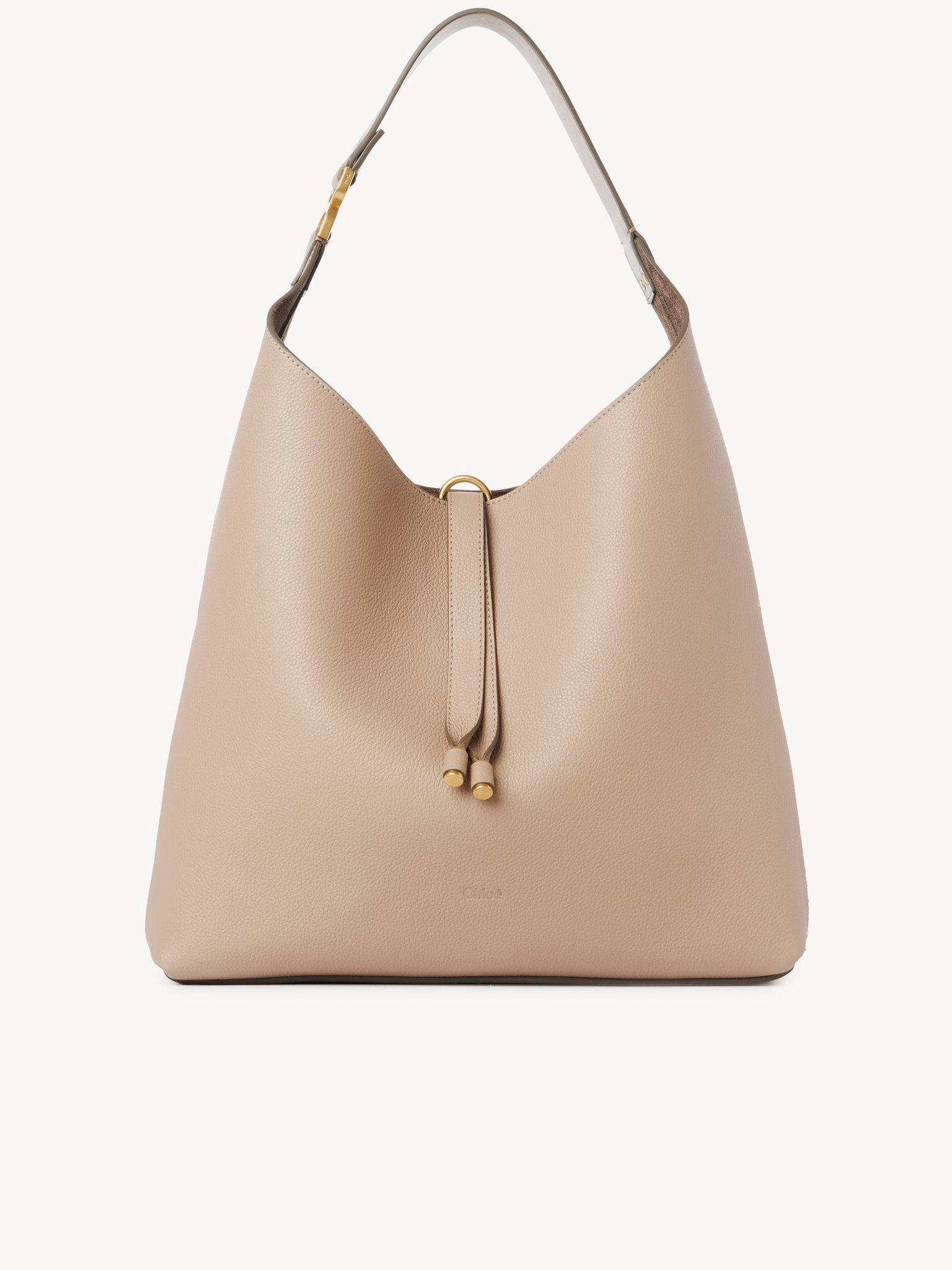 Chloé Chloé - Marcie hobo bag in grained leather