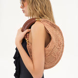 Chloé Chloé - Summer Banana hobo bag in raffia