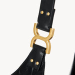 Chloé Chloé - Small Marcie hobo bag in croco-effect leather