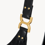 Chloé Chloé - Small Marcie hobo bag in croco-effect leather