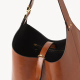 Chloé Chloé - Small Marcie hobo bag in shiny leather