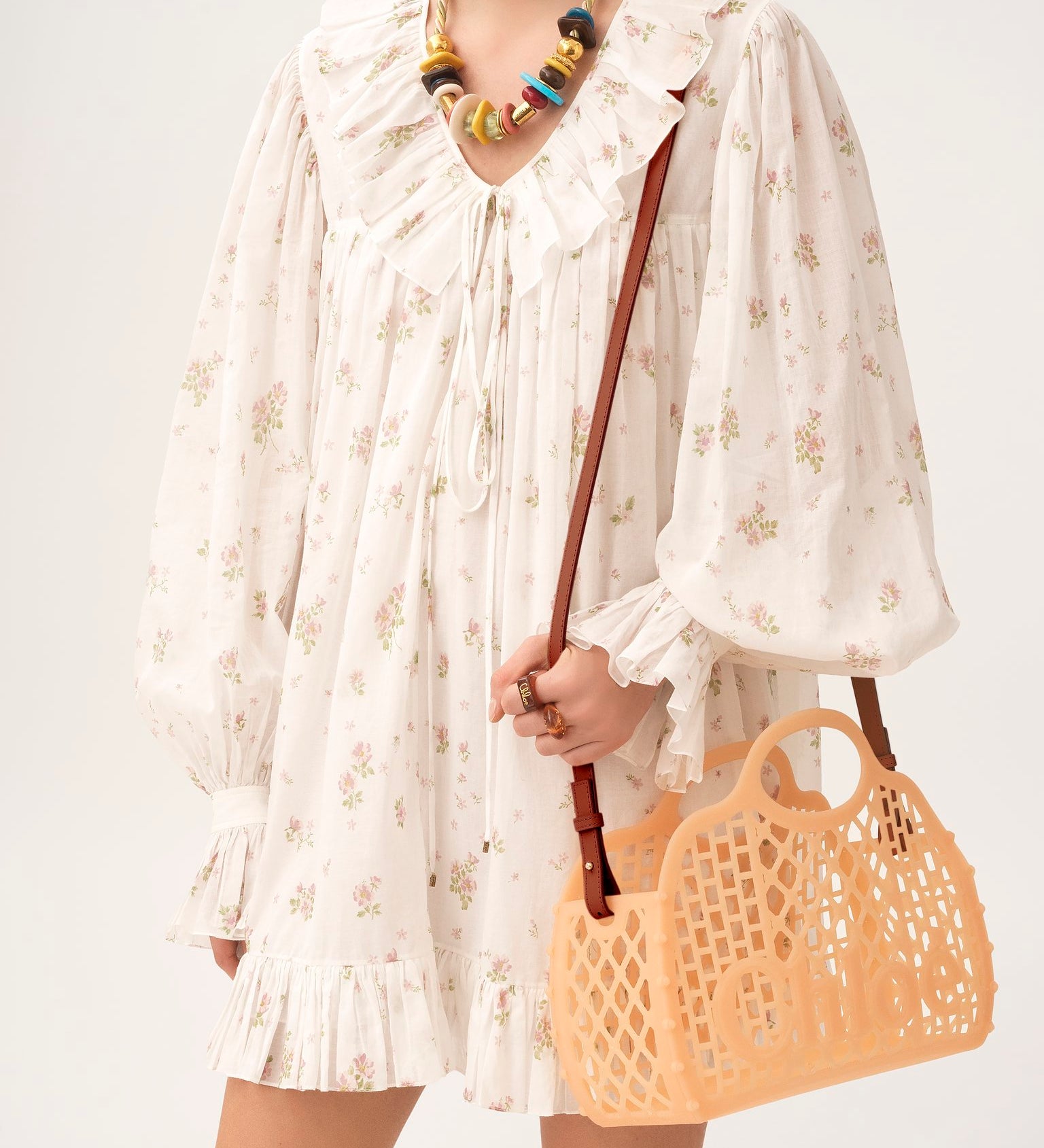 Chloé Chloé - Chloé Cage tote bag in jelly