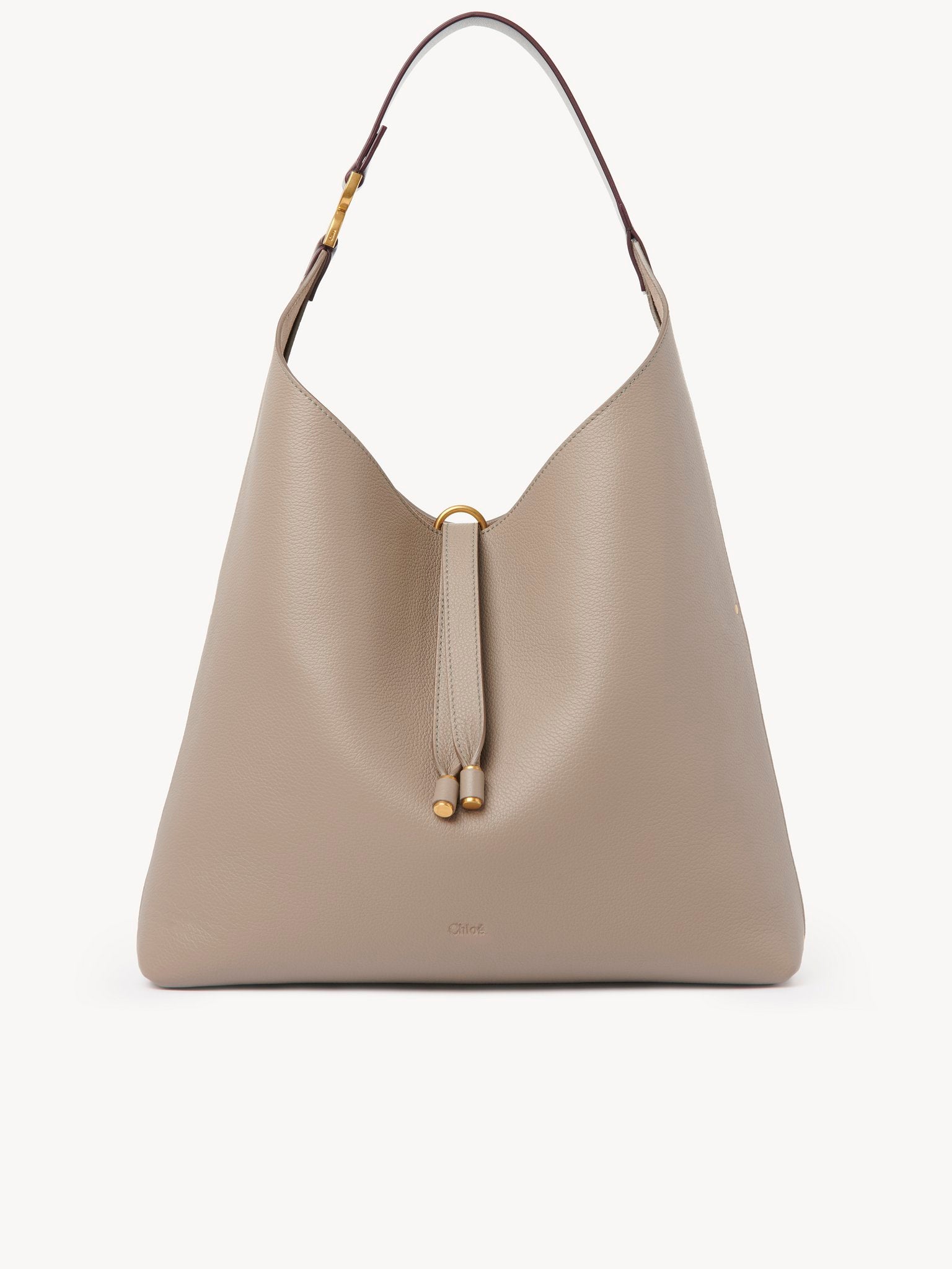 Chloé Chloé - Marcie hobo bag in grained leather