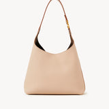 Chloé Chloé - Small Marcie hobo bag in grained leather