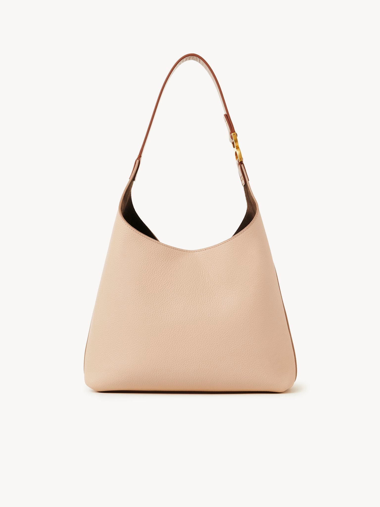 Chloé Chloé - Small Marcie hobo bag in grained leather