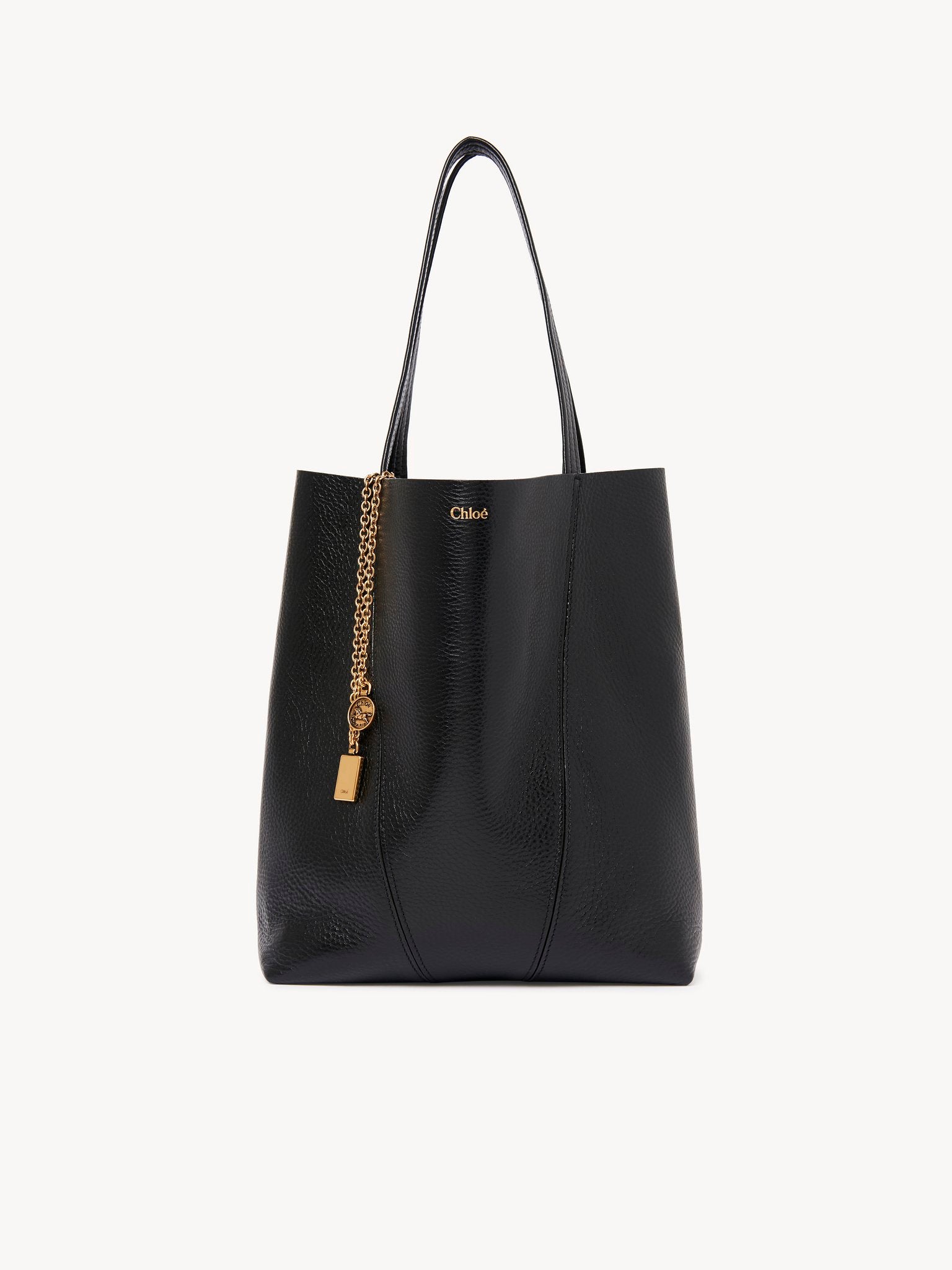 Chloé Chloé - Chloé Spin tote bag in grained leather