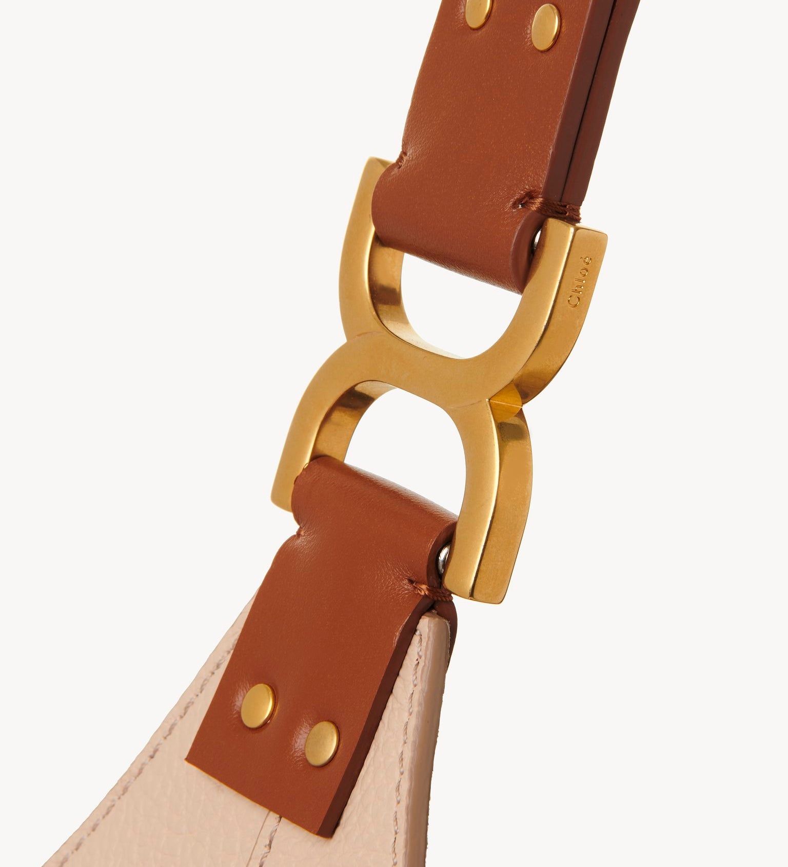 Chloé Chloé - Small Marcie hobo bag in grained leather
