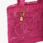 Chloé Chloé - Summer Banana tote bag in raffia