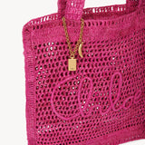Chloé Chloé - Summer Banana tote bag in raffia
