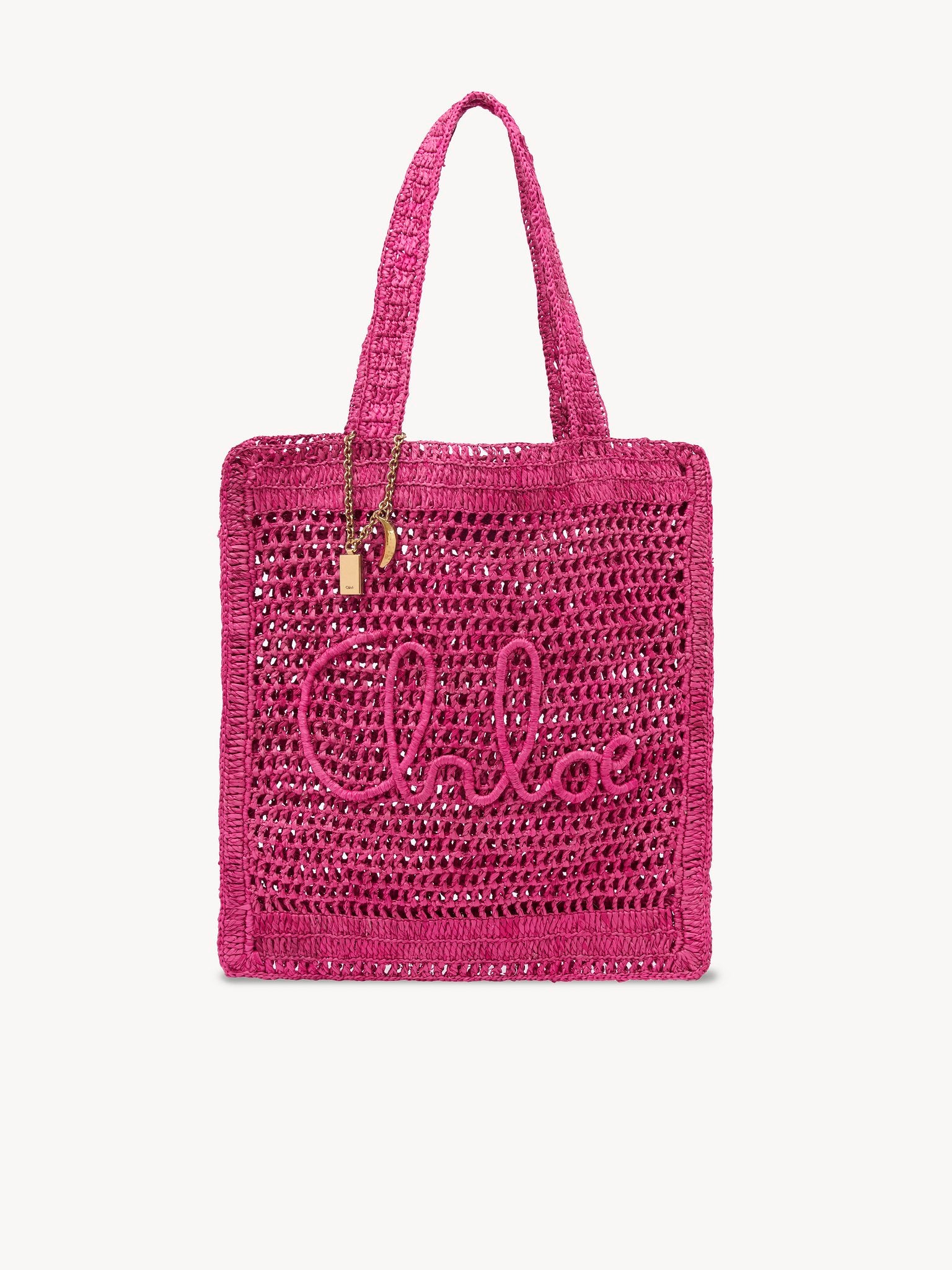 Chloé Chloé - Summer Banana tote bag in raffia