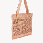 Chloé Chloé - Summer Banana tote bag in raffia