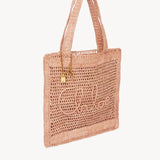 Chloé Chloé - Summer Banana tote bag in raffia