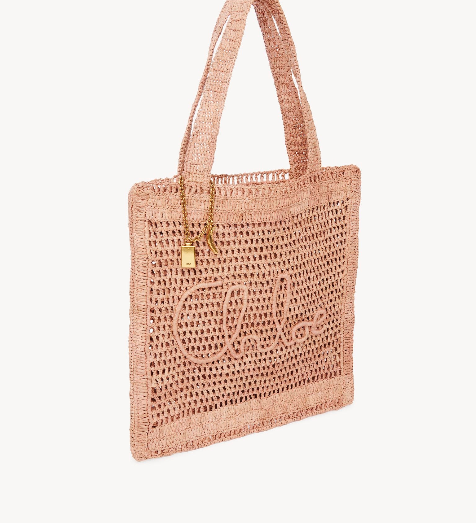 Chloé Chloé - Summer Banana tote bag in raffia