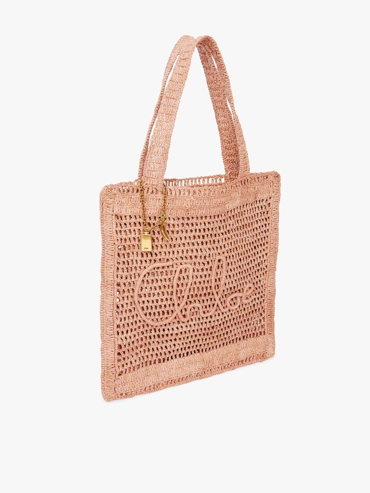 Chloé Chloé - Summer Banana tote bag in raffia