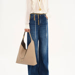 Chloé Chloé - Marcie hobo bag in grained leather