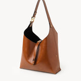 Chloé Chloé - Small Marcie hobo bag in shiny leather