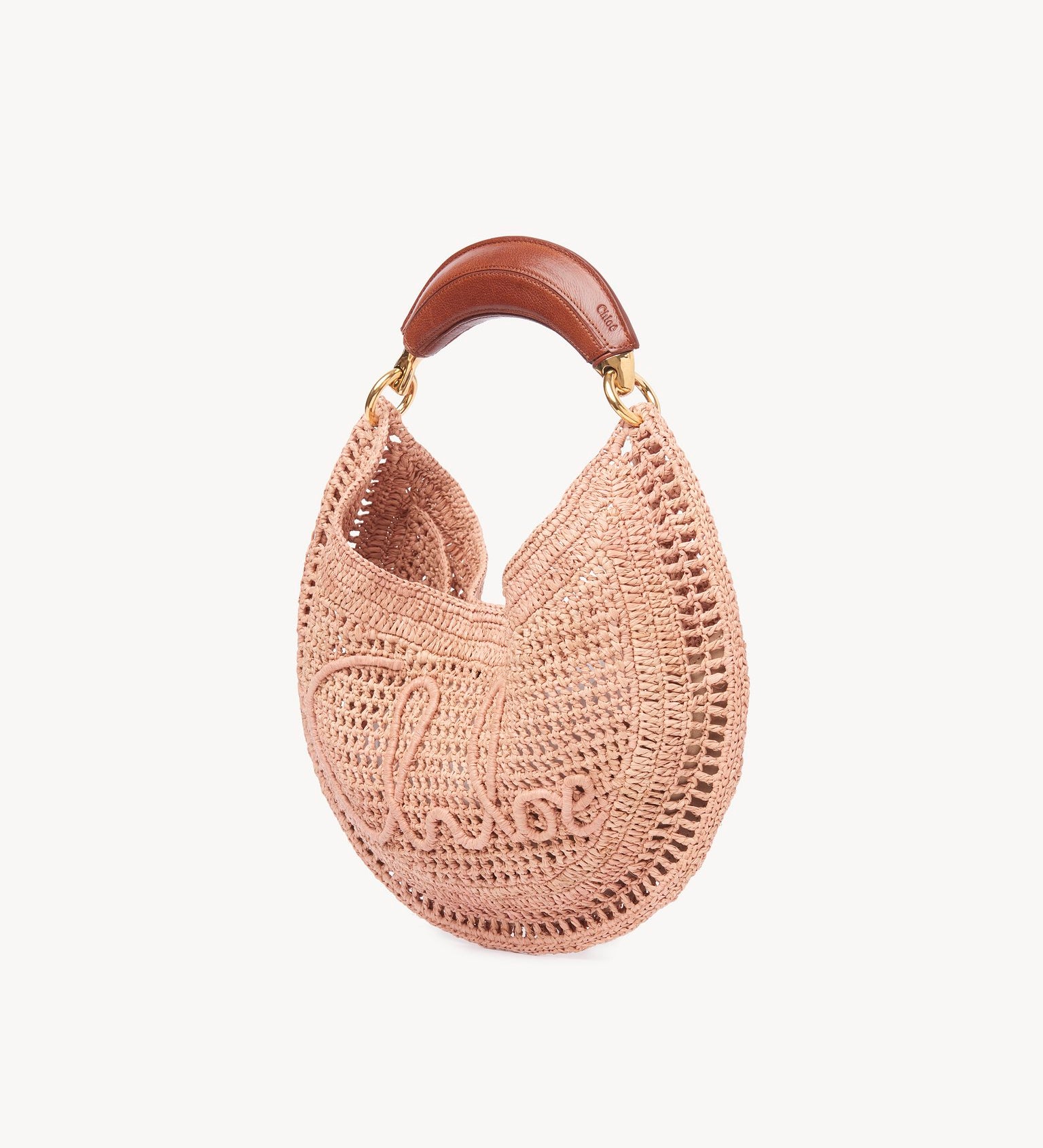 Chloé Chloé - Summer Banana hobo bag in raffia