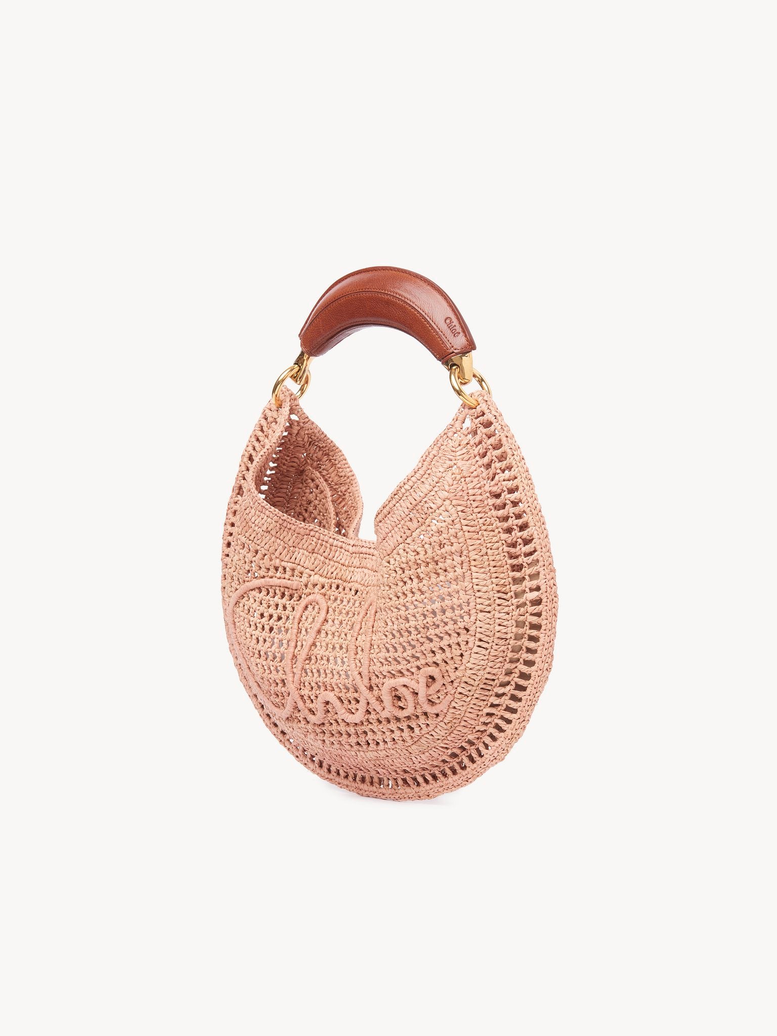 Chloé Chloé - Summer Banana hobo bag in raffia