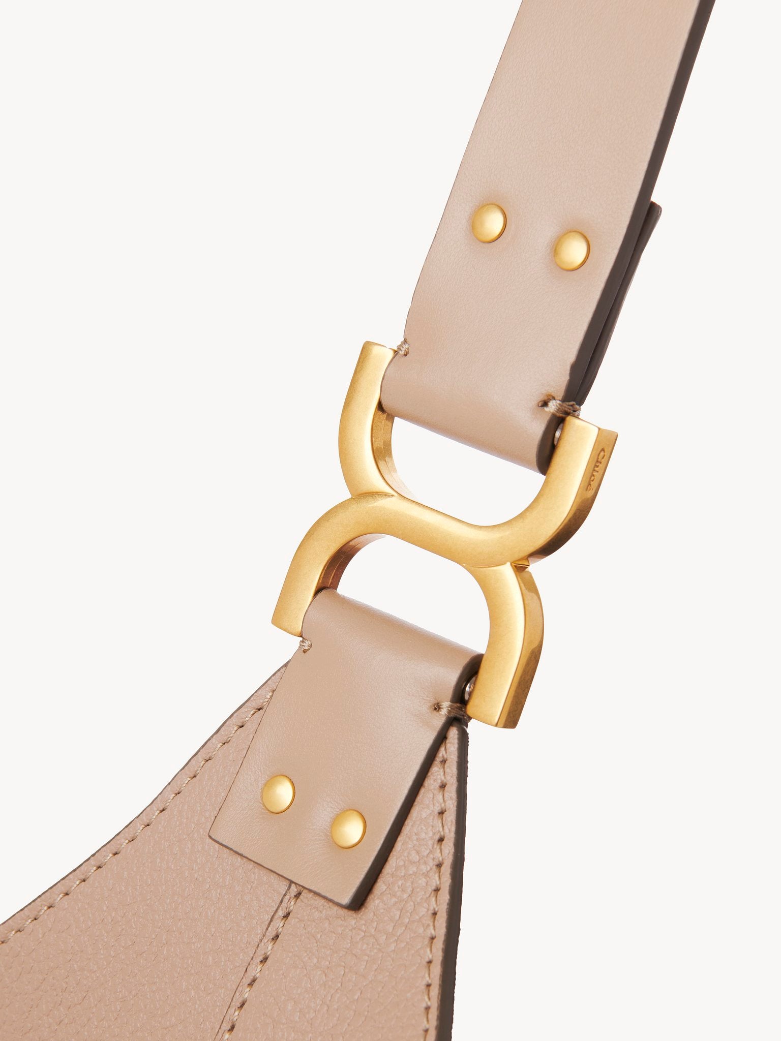 Chloé Chloé - Marcie hobo bag in grained leather