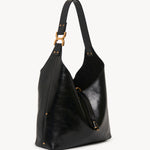 Chloé Chloé - Small Marcie hobo bag in shiny leather