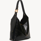 Chloé Chloé - Small Marcie hobo bag in shiny leather