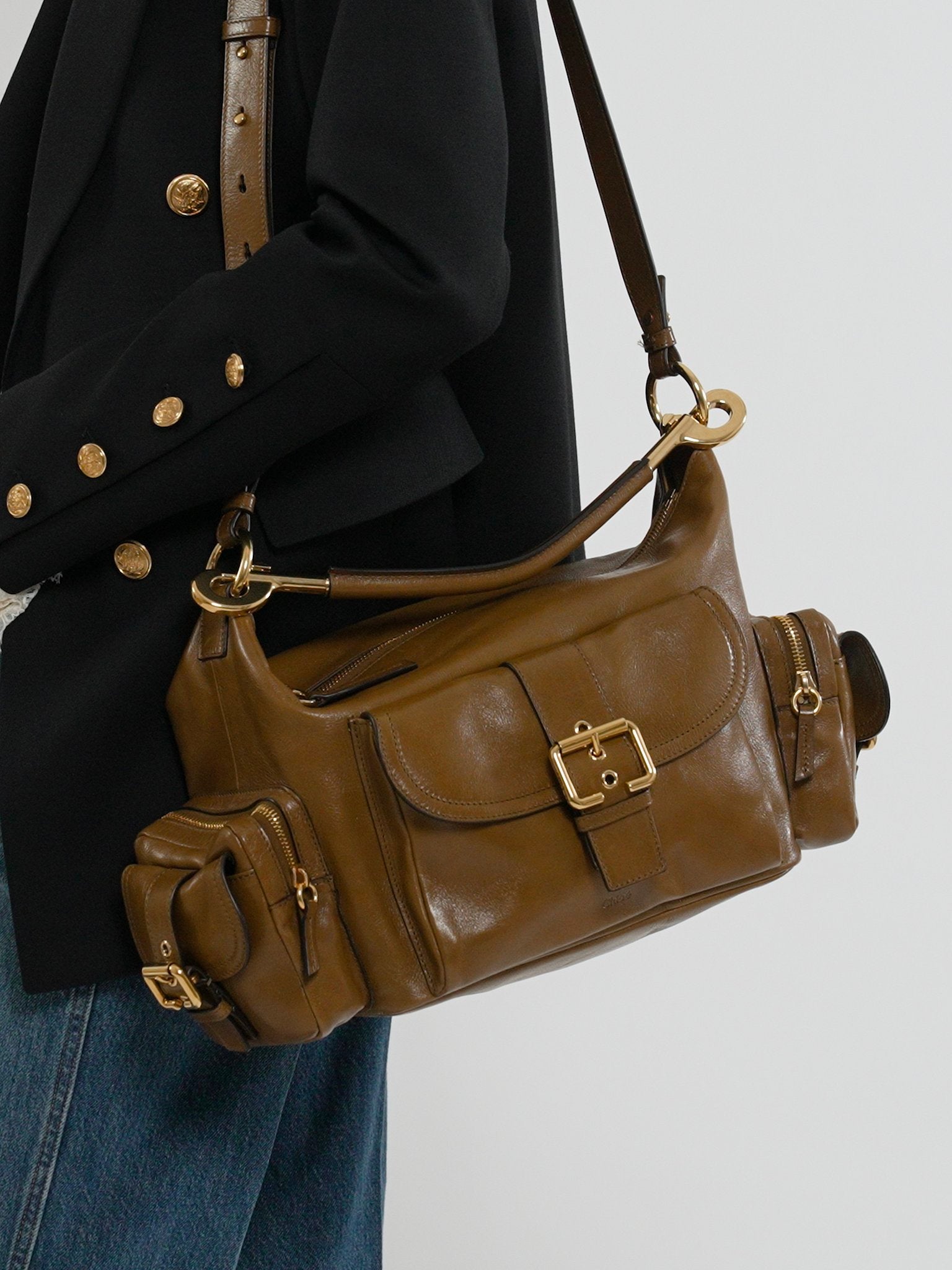 Chloé Chloé - Camera bag in shiny leather